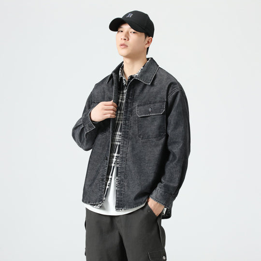 Men’s Retro Overshirt Jacket