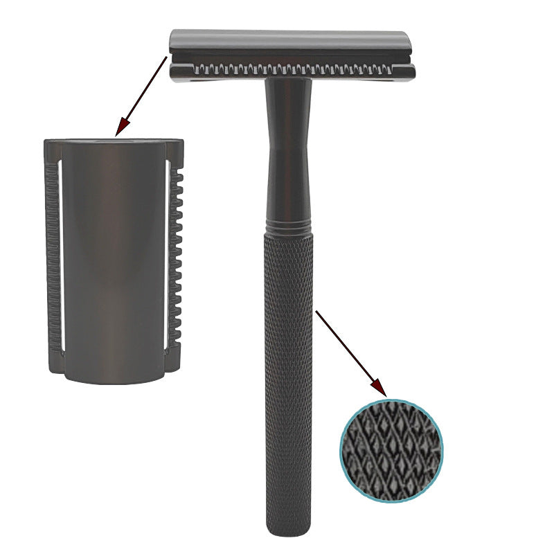 Premium Safety Razor Set with 5 Blades