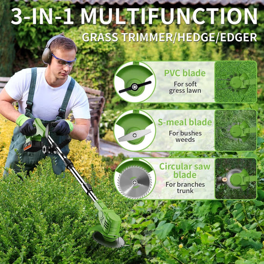 Electric Cordless Grass Trimmer