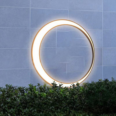 Circular Moon Wall Lamp