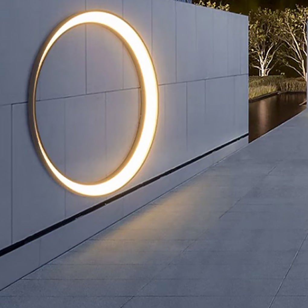 Circular Moon Wall Lamp