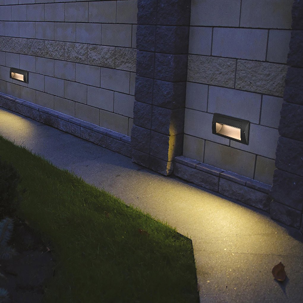 Minimalist LED Outdoor Stair Step Light Waterproof Wall Lamp