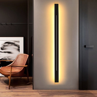 Minimalist Long Strip LED Wall Lights