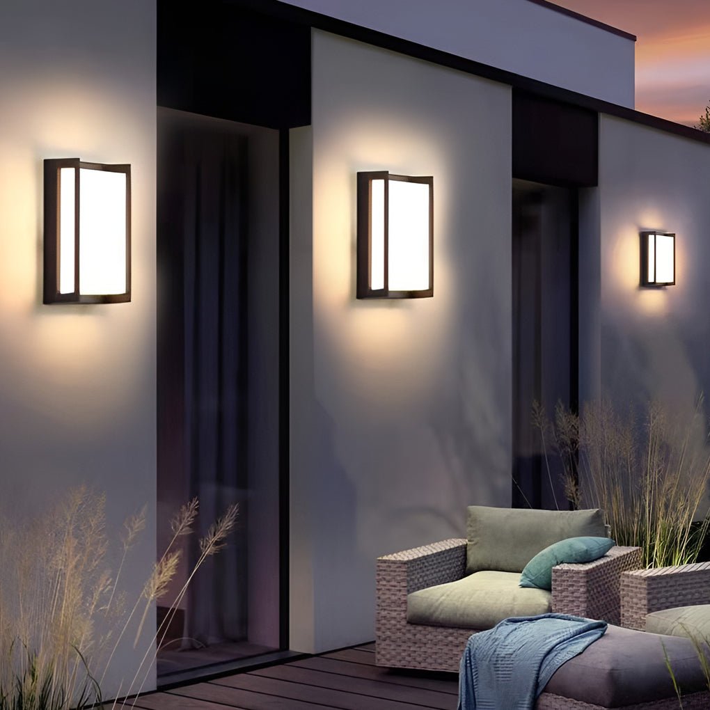 Minimalist Waterproof LED Outdoor Wall Lights