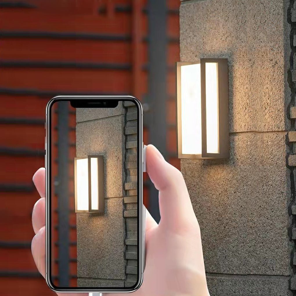 Minimalist Waterproof LED Outdoor Wall Lights