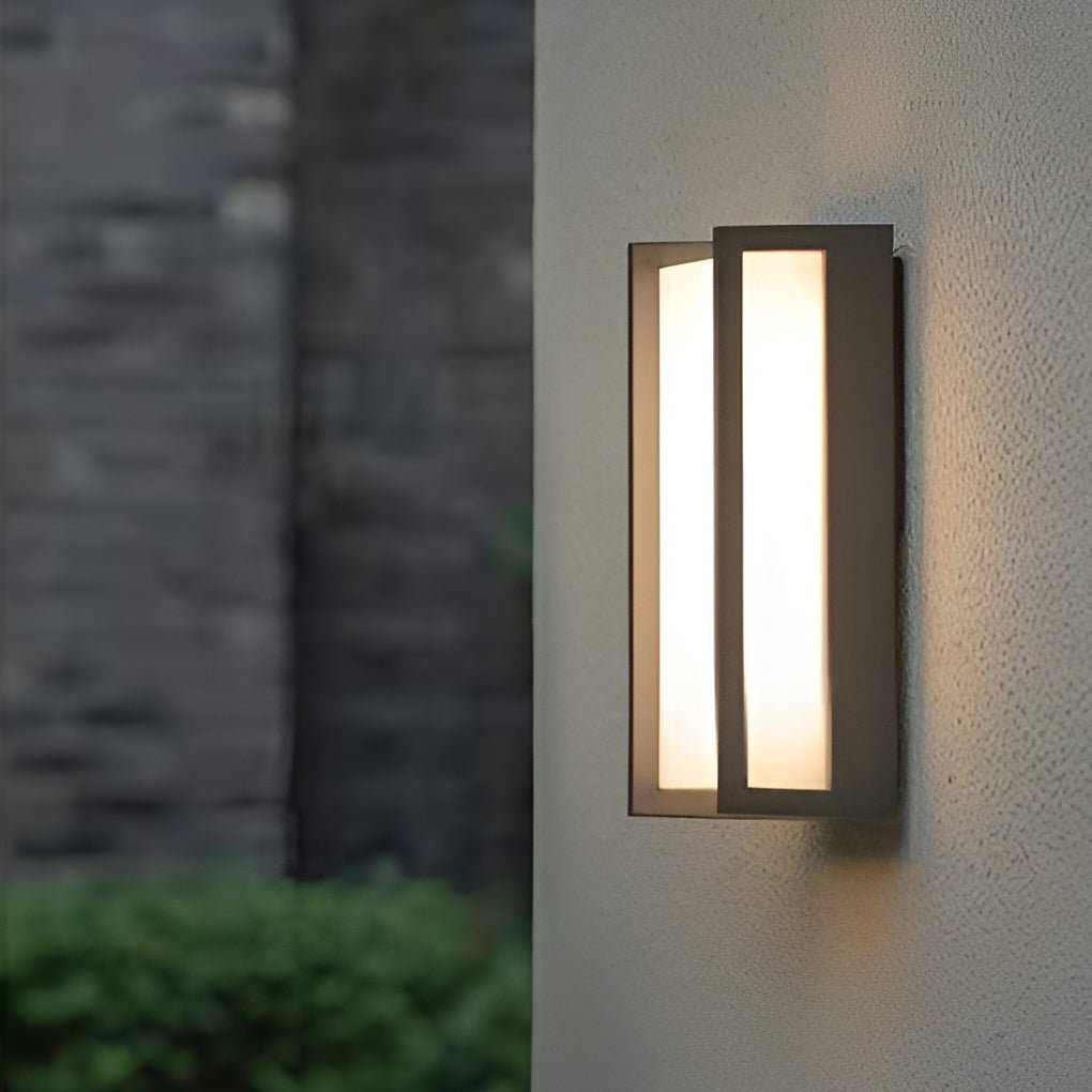 Minimalist Waterproof LED Outdoor Wall Lights