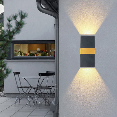 Modern Minimalist Outdoor LED Wall Light