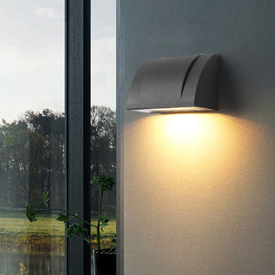 Modern Waterproof Wall Light for Patio, Balcony and Garden