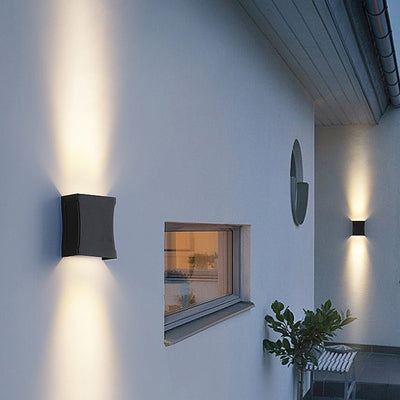 Modern LED Up and Down Outdoor Wall Lamp