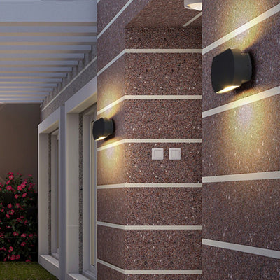 Nordic Minimalist Waterproof LED Outdoor Wall Light for Courtyard, Villa, Aisle