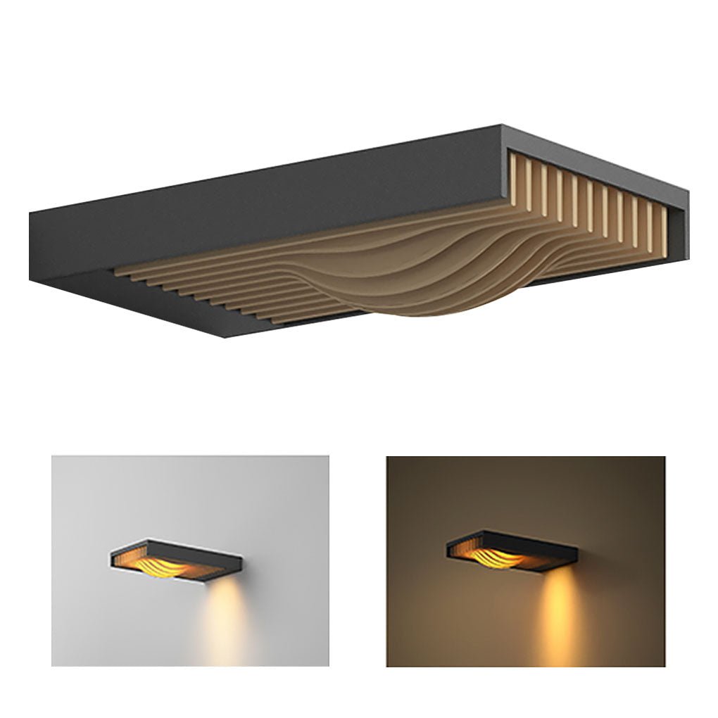 Outdoor LED Solar Decorative Wall Light for Courtyard, Balcony and Aisle