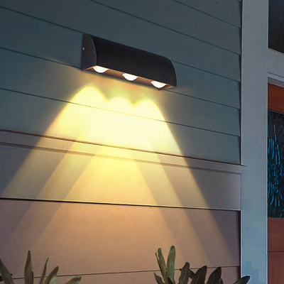 Minimalist LED Outdoor Wall Light for Courtyard Balcony Foyer