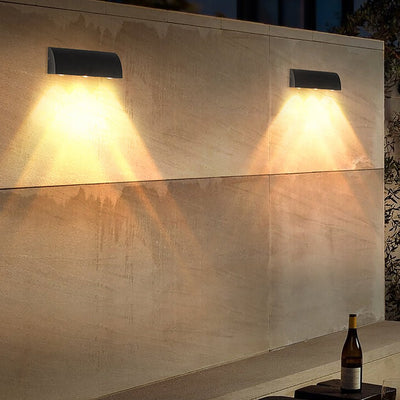 Minimalist LED Outdoor Wall Light for Courtyard Balcony Foyer