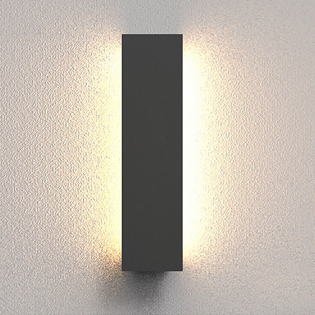 Modern Long Strip LED Wall Light for Villa Courtyard