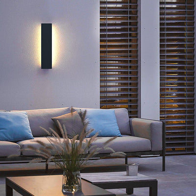 Modern Long Strip LED Wall Light for Villa Courtyard