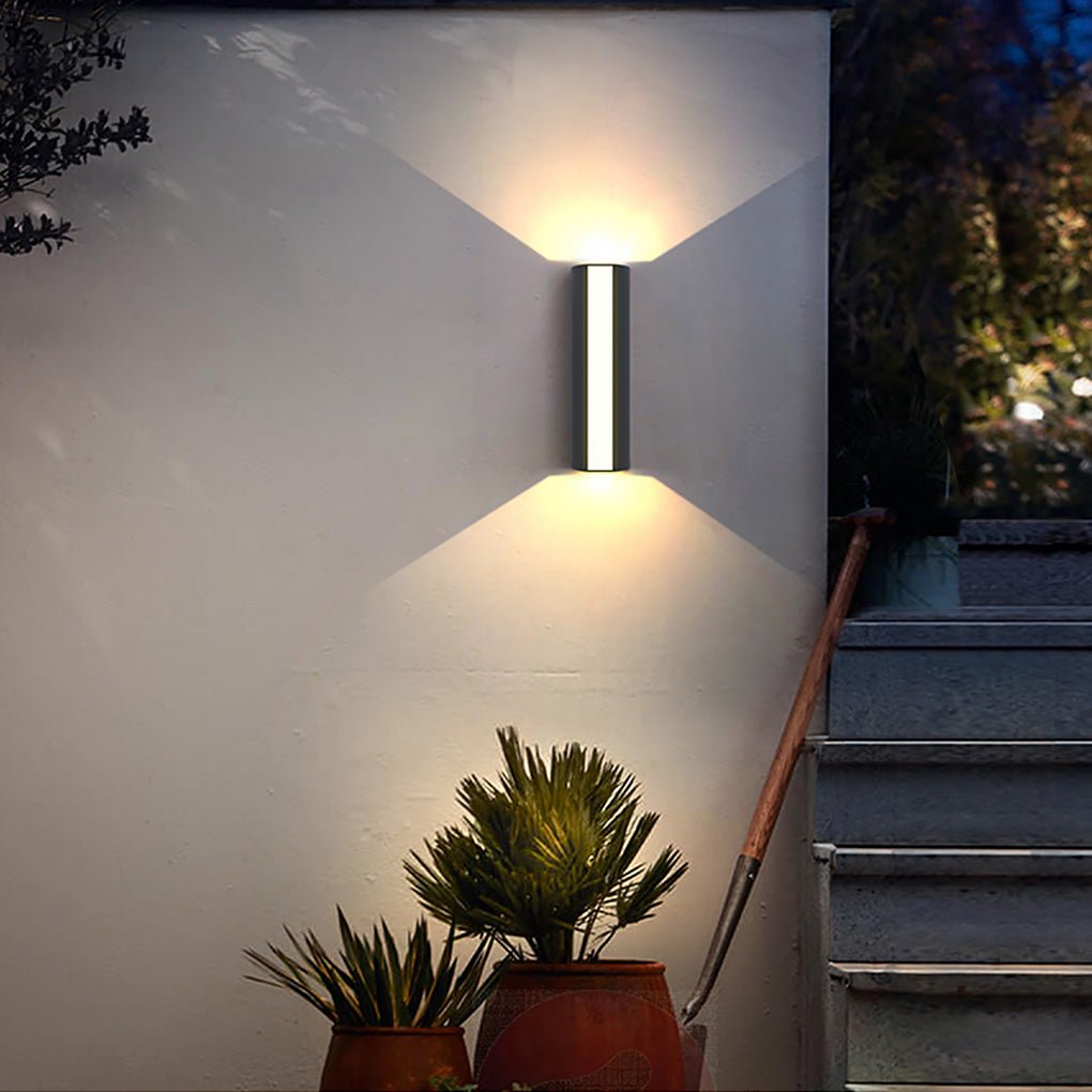 Modern LED Outdoor Wall Lights IP65 Waterproof for Courtyard Garden Decoration