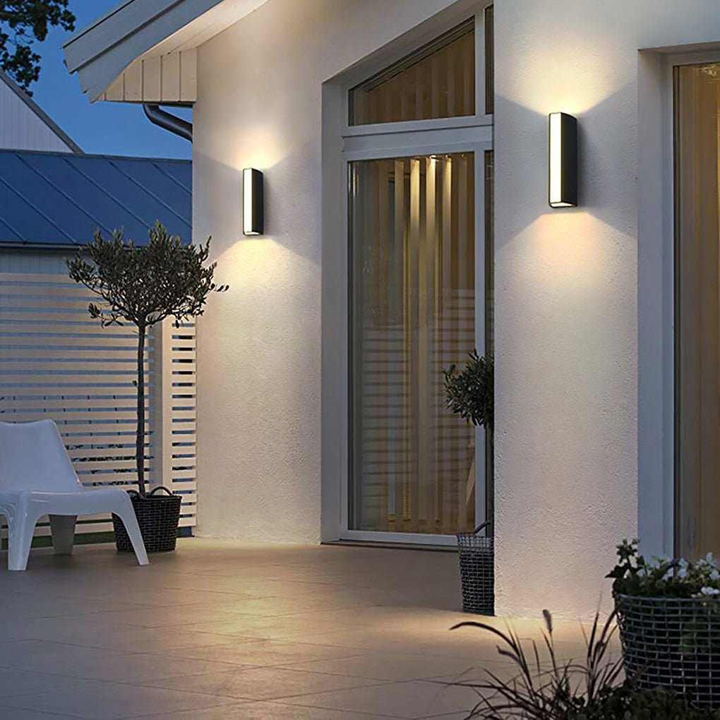 Modern LED Outdoor Wall Lights IP65 Waterproof for Courtyard Garden Decoration