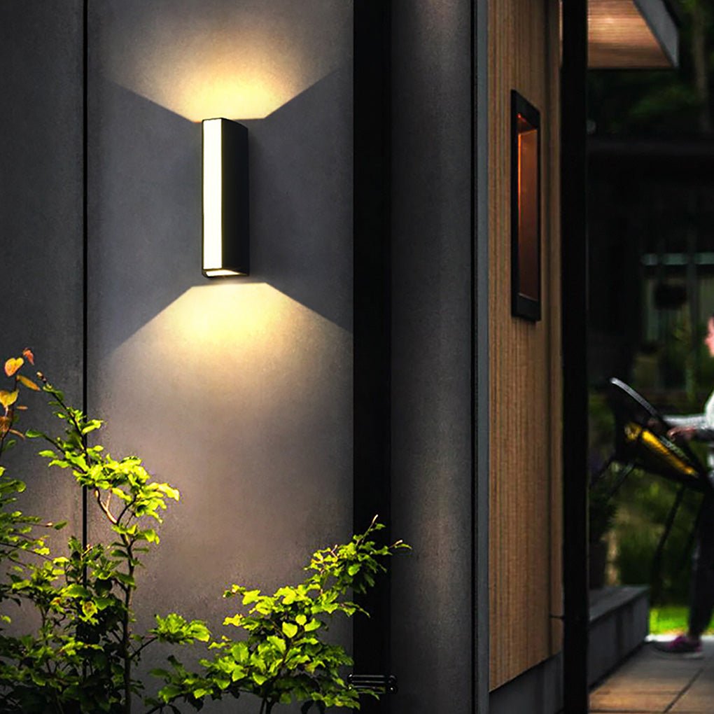 Modern LED Outdoor Wall Lights IP65 Waterproof for Courtyard Garden Decoration