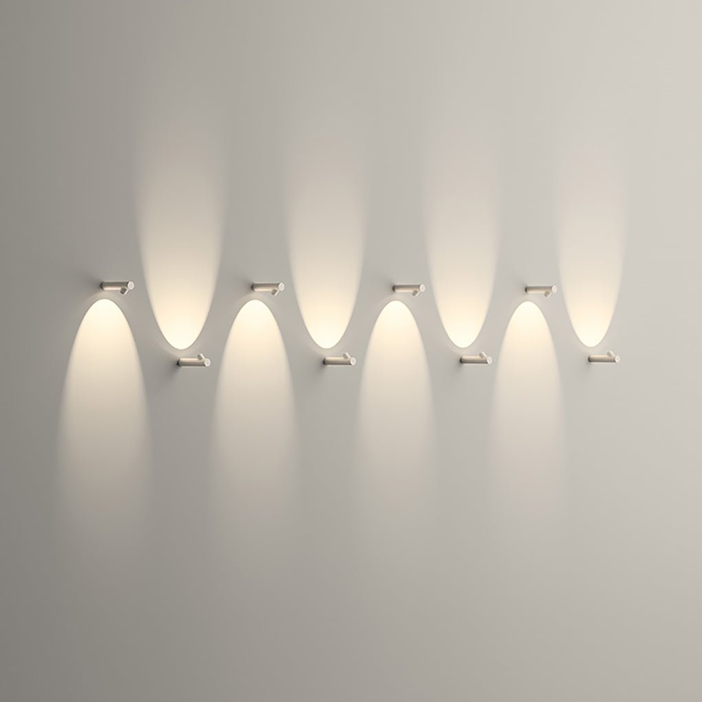 Modern Round Tube Shaped LED Outdoor Wall Lights