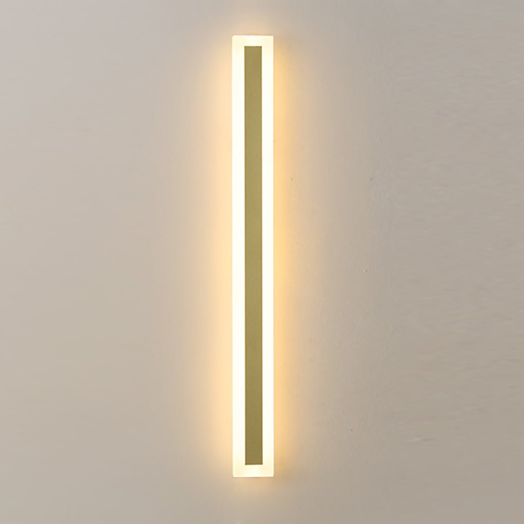 Minimalist Rust-proof Outdoor Strip Wall Sconce