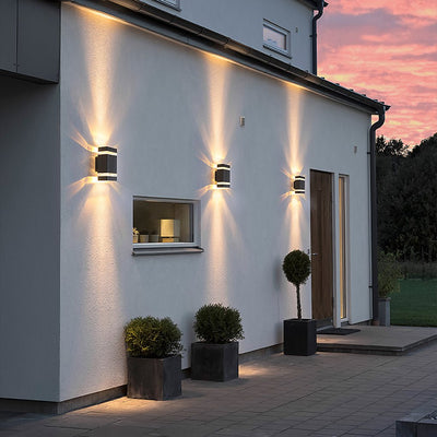 Modern Waterproof LED Wall Sconces for Outdoor Lighting