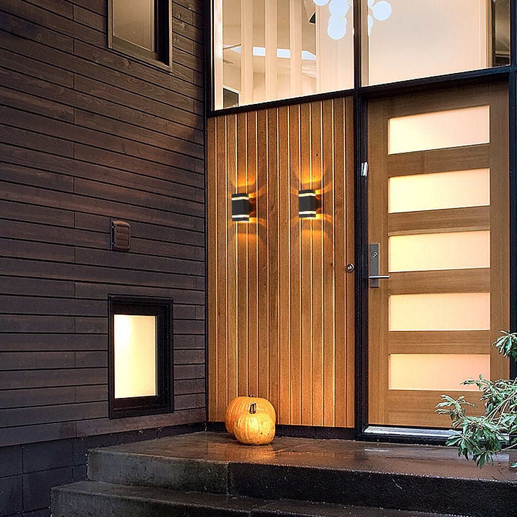 Modern Waterproof LED Wall Sconces for Outdoor Lighting