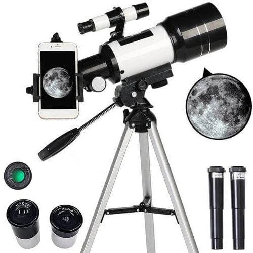 Astronomical Telescope with Tripod