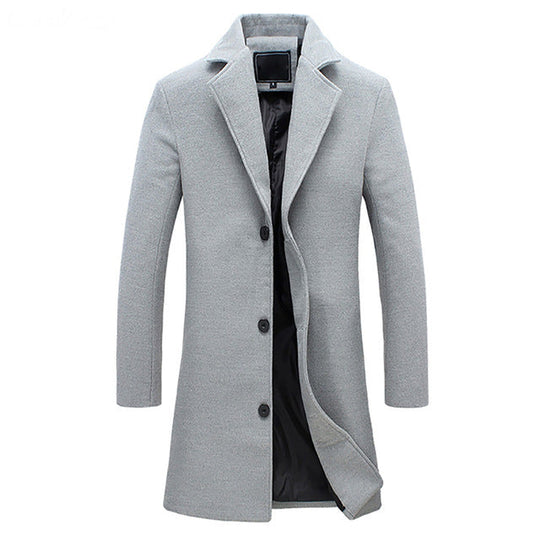 Men’s Winter Trench Coat