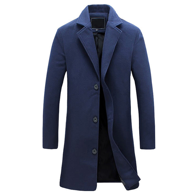 Men’s Winter Trench Coat
