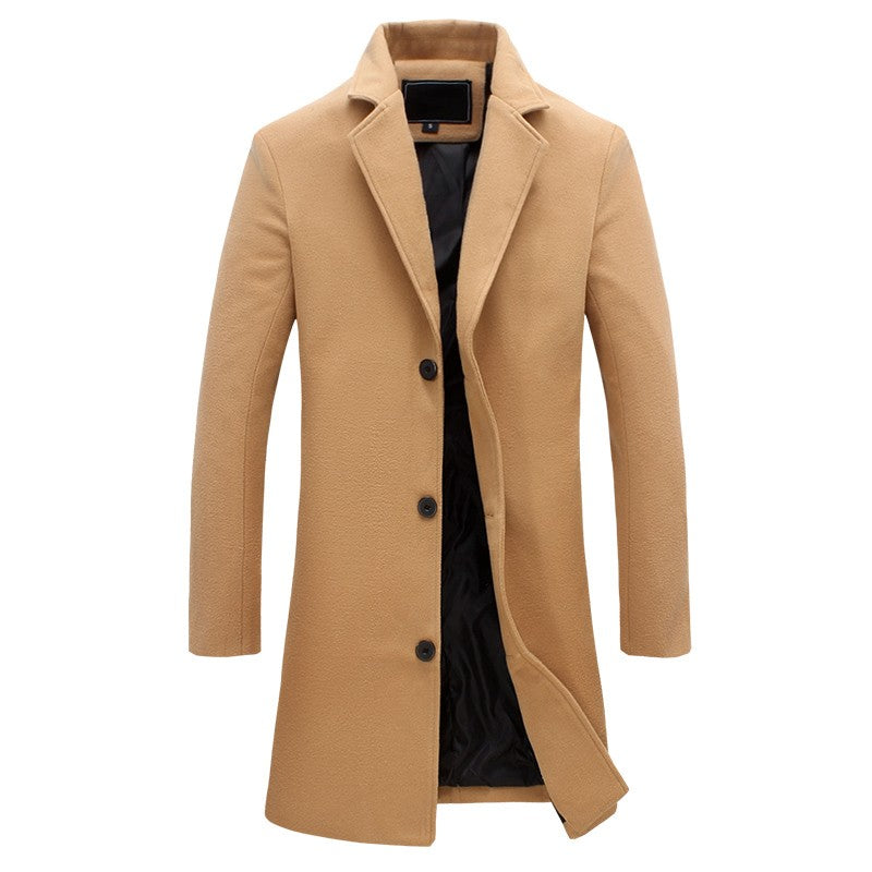 Men’s Winter Trench Coat