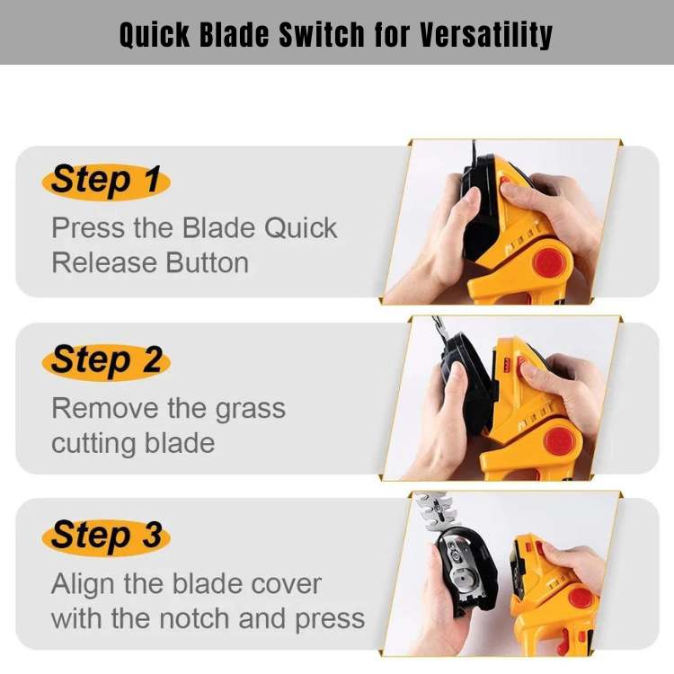 2-in-1 Cordless Hedge Trimmer and Grass Shear