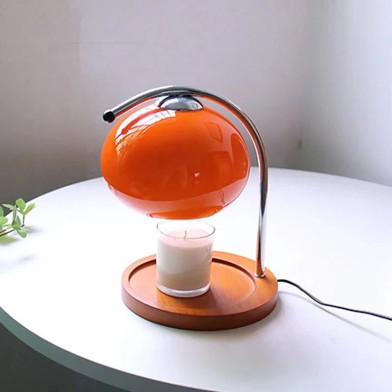Retro Glass Dimmable Candle Warmer Lamp