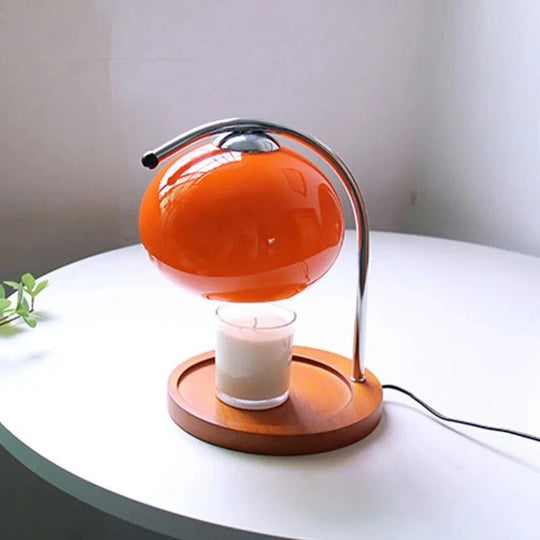 Retro Glass Dimmable Candle Warmer Lamp