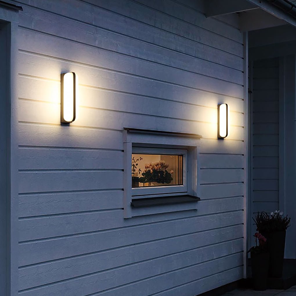 Retro Industrial Style LED Wall Light for Outdoor Balcony and Garden