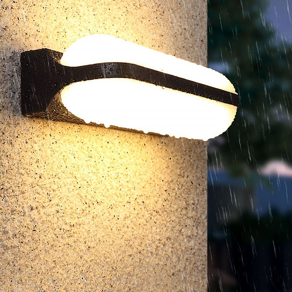 Retro Industrial Style LED Wall Light for Outdoor Balcony and Garden