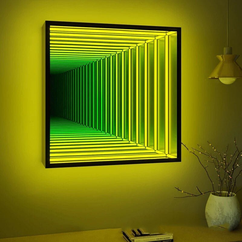 RGB Tunnel Mirror Lamp