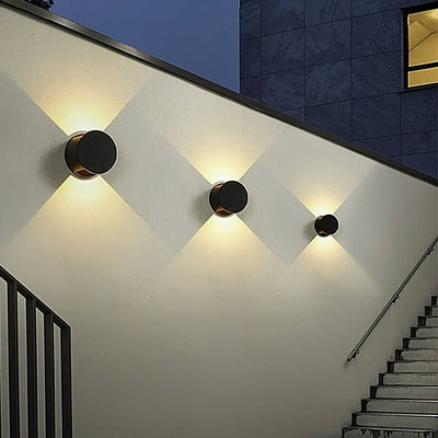 Round Up and Down Lights Wall Lights for Indoor and Outdoor