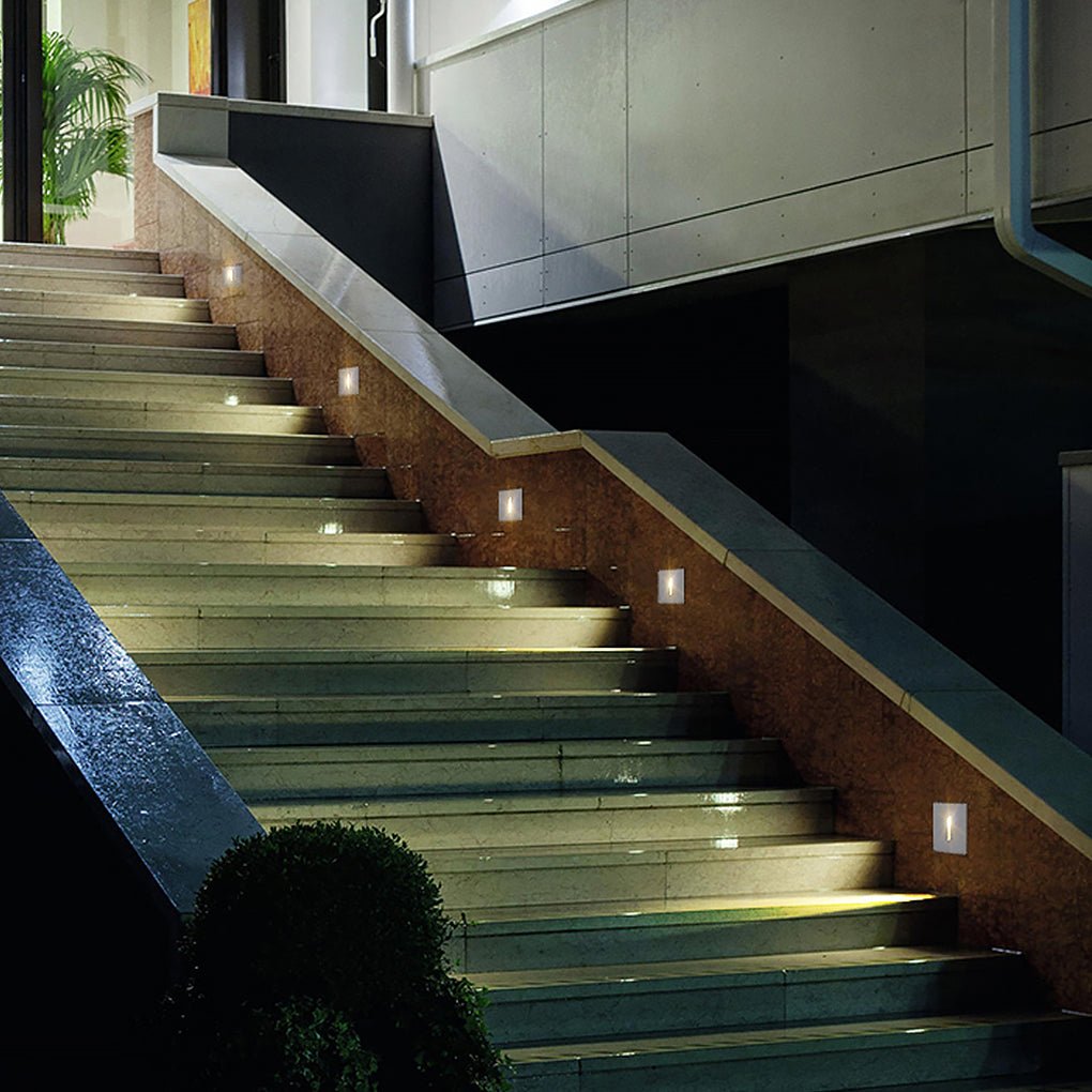 Round Square LED Waterproof Outdoor Step Lights