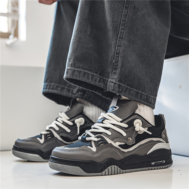 Men’s Chunky Trainers with Thick Sole