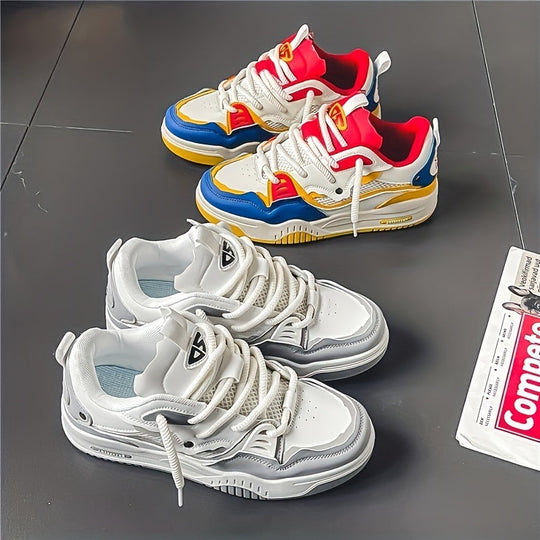 Men’s Chunky Trainers with Thick Sole