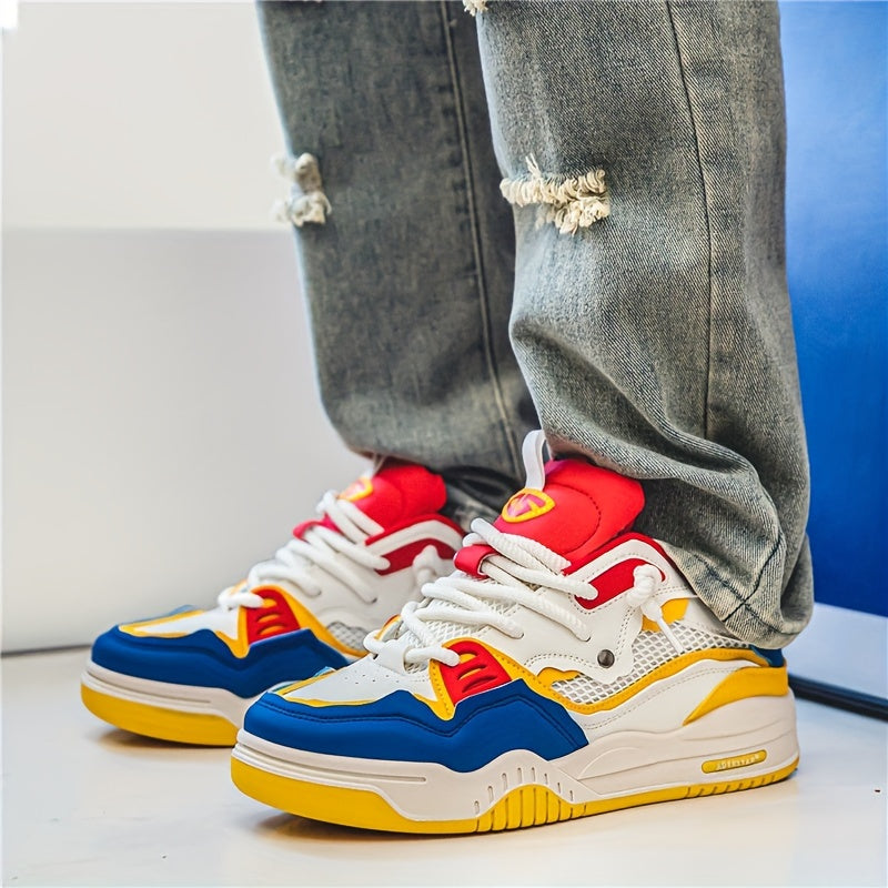 Men’s Chunky Trainers with Thick Sole