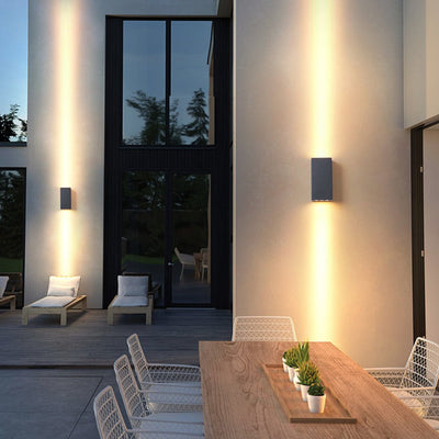 Modern Waterproof LED Wall Light for Outdoor Villa Courtyard