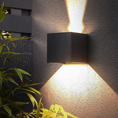 Waterproof Adjustable Up Down LED Modern Exterior Wall Light