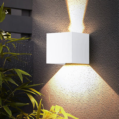 Waterproof Adjustable Up Down LED Modern Exterior Wall Light