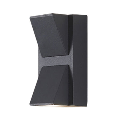 Modern Black Waterproof Up and Down Outdoor Wall Lights