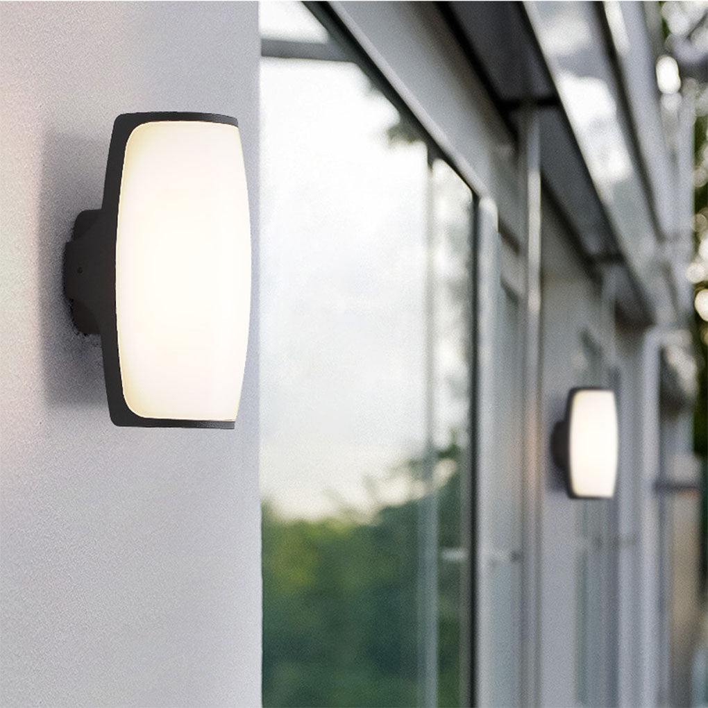 Outdoor Double-layer Lampshade LED Wall Lamp