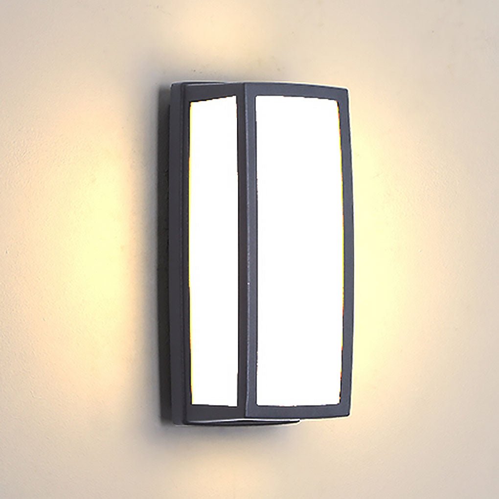 Outdoor Double-layer Lampshade LED Wall Lamp