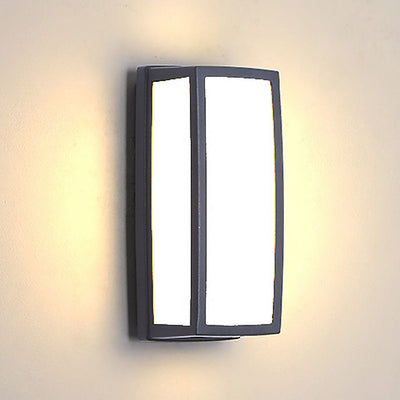 Outdoor Double-layer Lampshade LED Wall Lamp