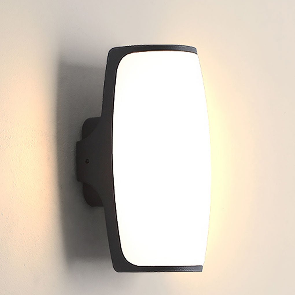 Outdoor Double-layer Lampshade LED Wall Lamp