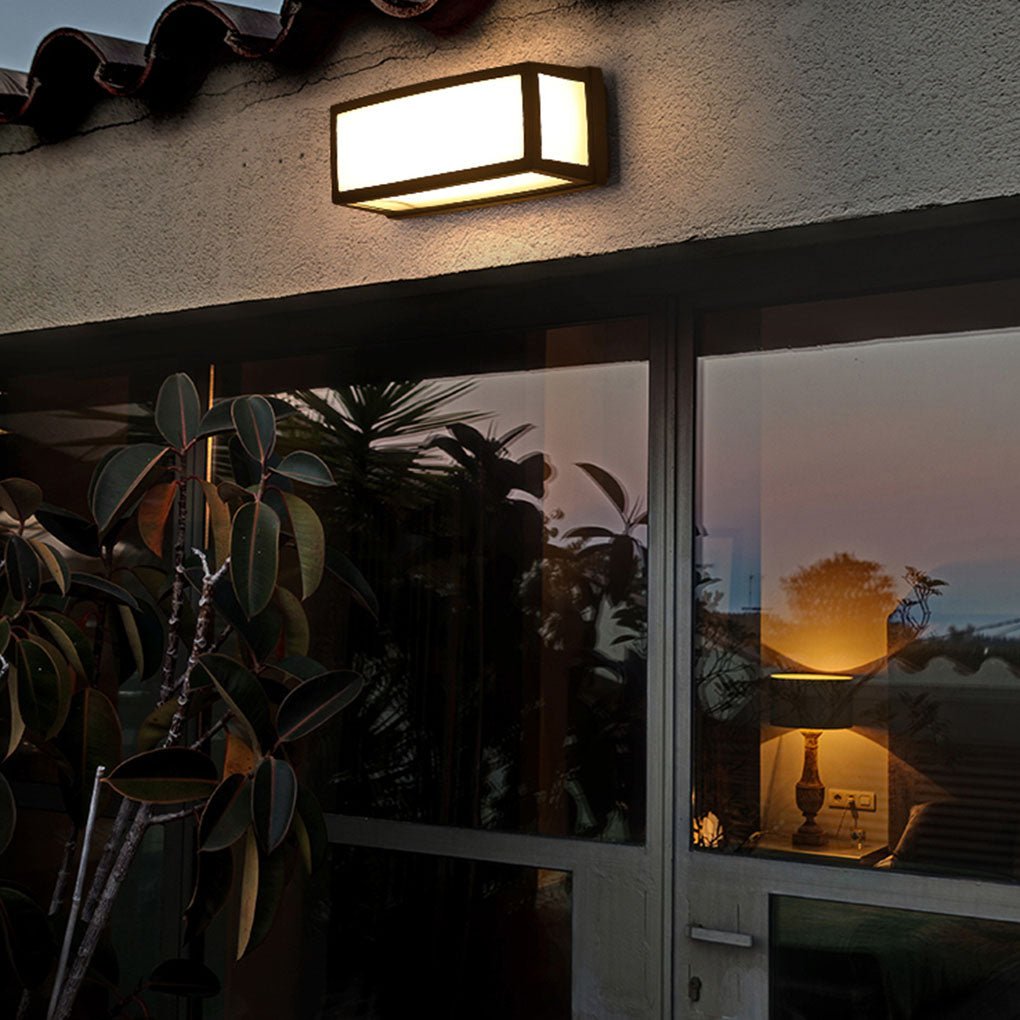 Outdoor Double-layer Lampshade LED Wall Lamp